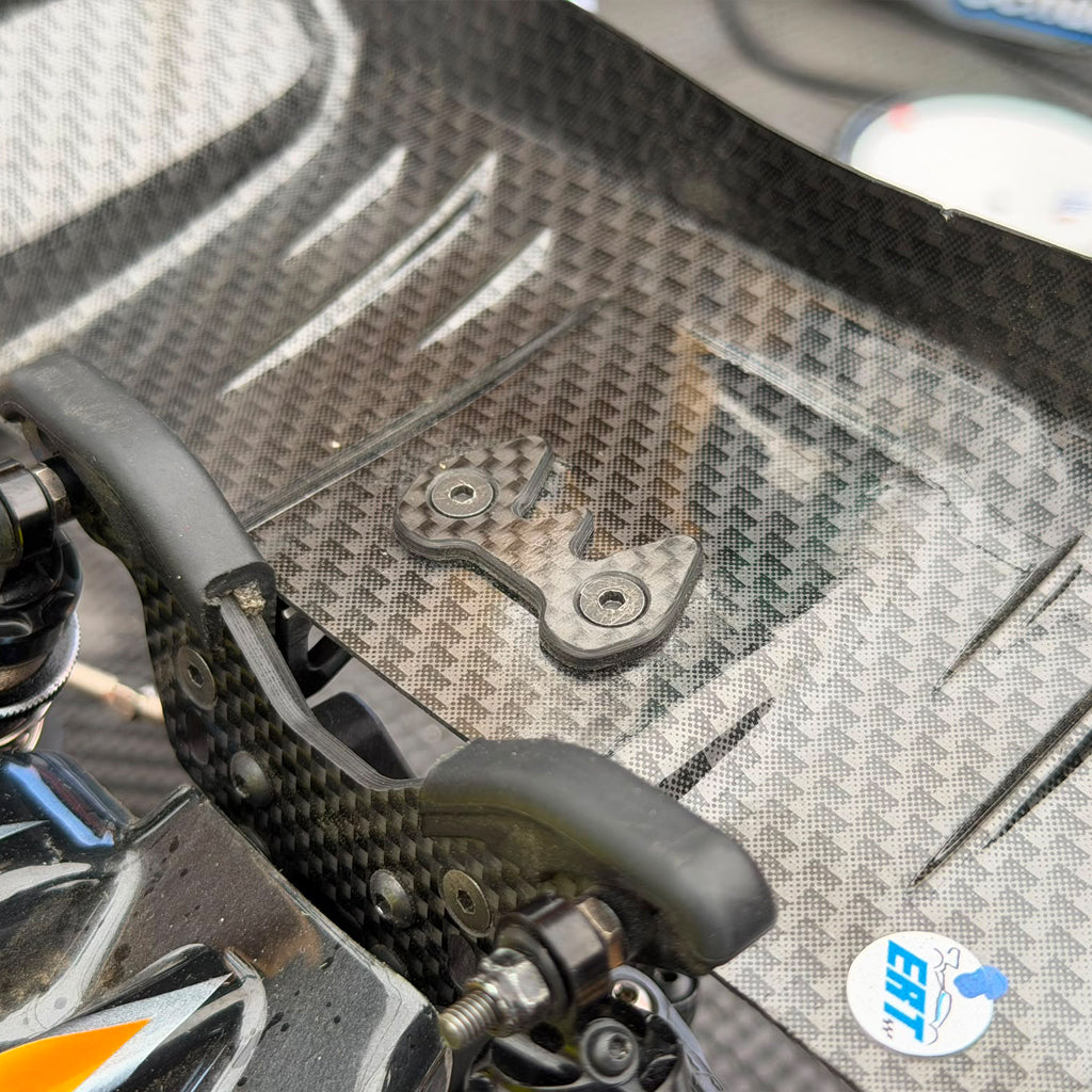Carbon Fibre Wing Button