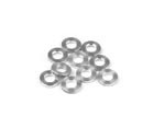 Alu Spacers - M3x6 (10pcs) Silver / 1.0mm