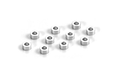 Alu Spacers - M3x6 (10pcs) Silver / 3.0mm