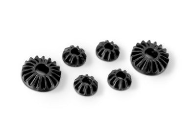 Gear Diff Bevel & Satellite Gears Graphite