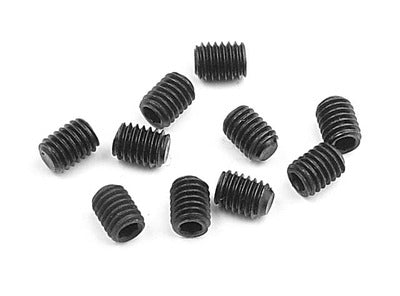 Grub Screws M3  (10pcs) Carbon Steel / 4mm