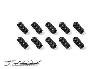 Grub Screws M3  (10pcs) Carbon Steel / 6mm
