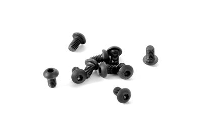 M2.5 Button Screws - Carbon Steel (10pcs) Carbon Steel / 4mm