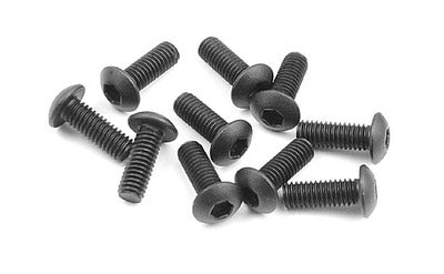 M3 Button Screws - Carbon Steel (10pcs) Carbon Steel / 8mm