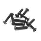 M3 Button Screws - Carbon Steel (10pcs) Carbon Steel / 14mm