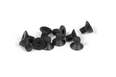 M3 Csk Screws - Carbon Steel (10pcs) Carbon Steel / 5mm