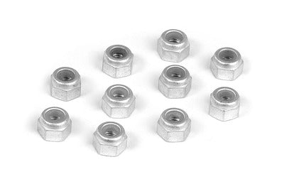 M3 Nyloc Nuts - Alu (10pcs)