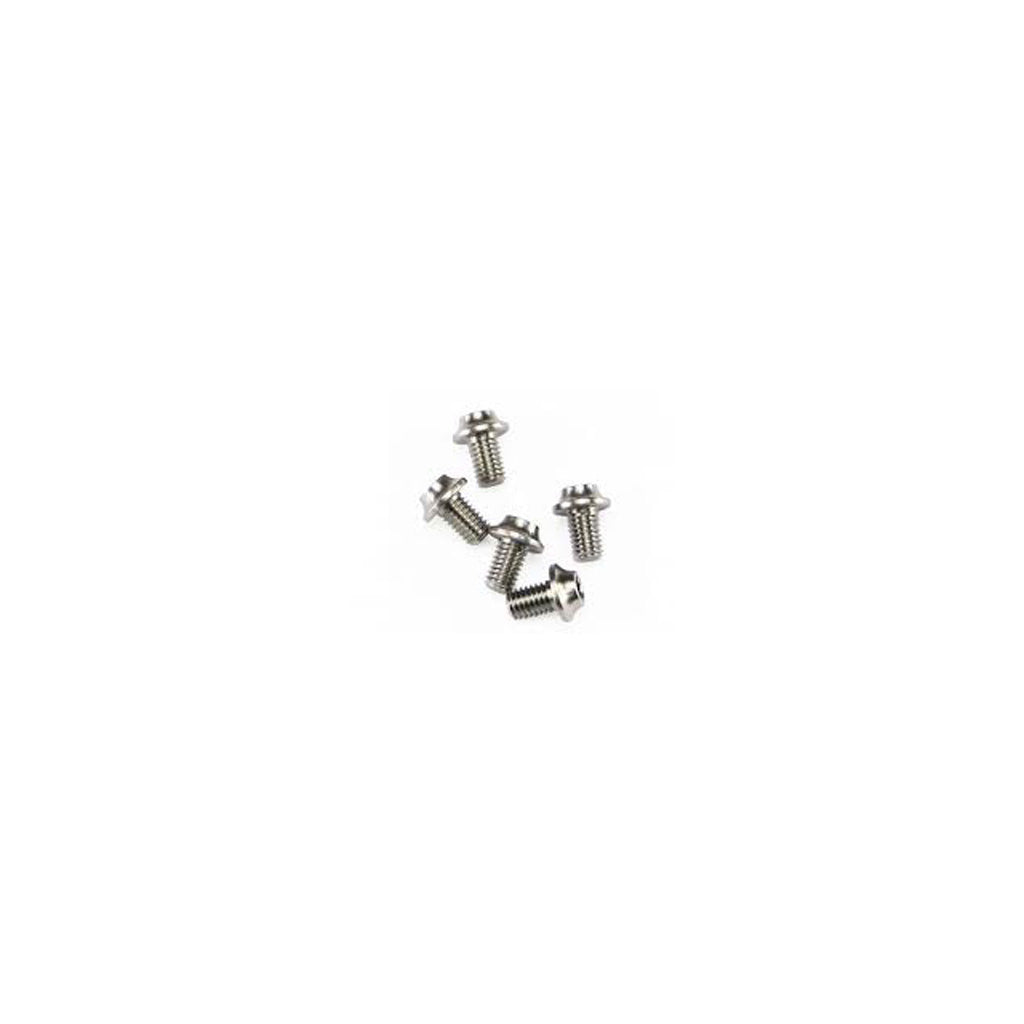 M3 Button Screws - Titanium (5pk) 6mm
