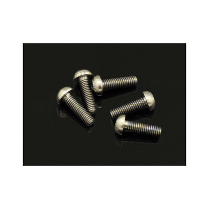 M3 Button Screws - Titanium (5pk) 10mm