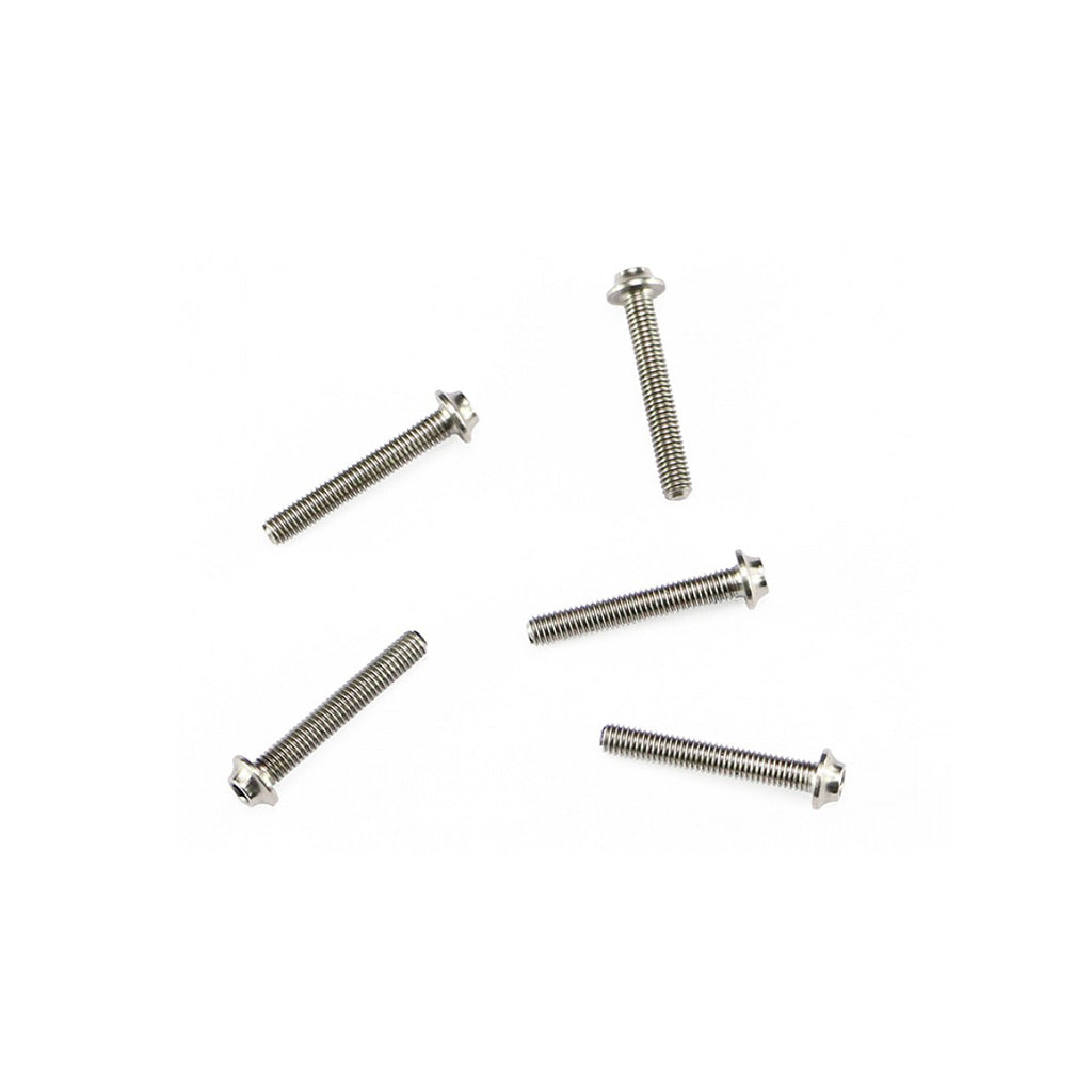 M3 Button Screws - Titanium (5pk) 20mm