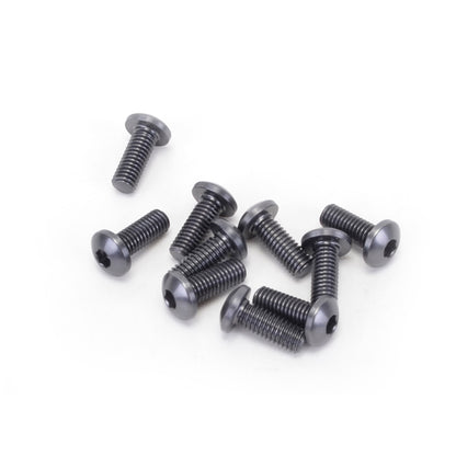 M3 Button  Screws - Alloy (10pk) 8mm