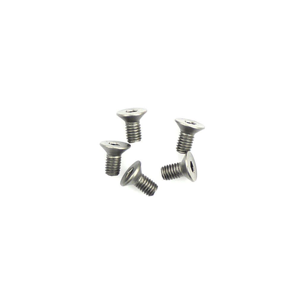 M3 Csk Screws - Titanium (5pk) 6mm