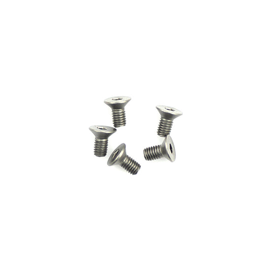 M3 Csk Screws - Titanium (5pk) 6mm