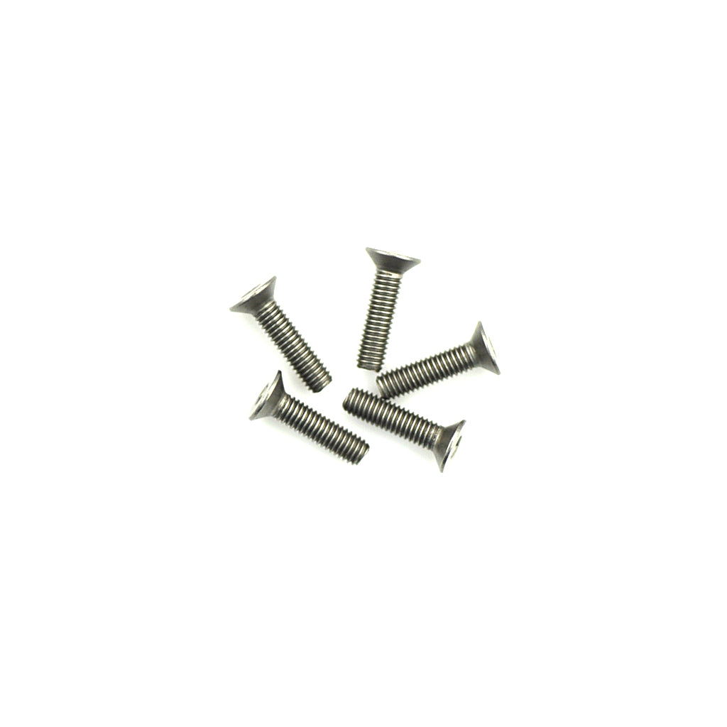 M3 Csk Screws - Titanium (5pk) 12mm