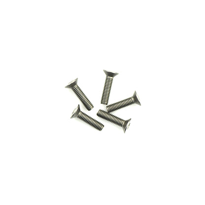 M3 Csk Screws - Titanium (5pk) 12mm