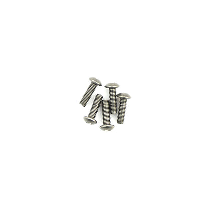 M3 Button Screws - Titanium (5pk) 10mm