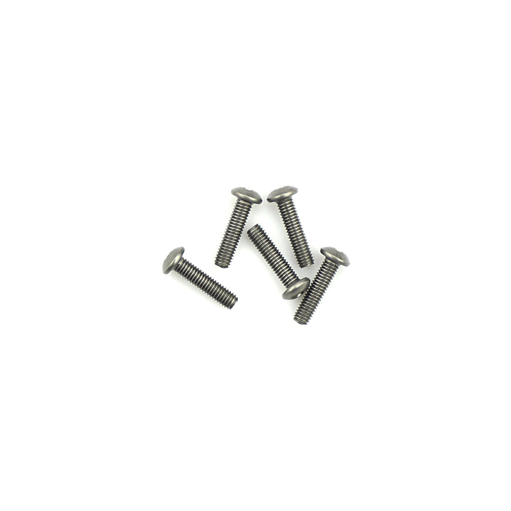M3 Button Screws - Titanium (5pk) 12mm