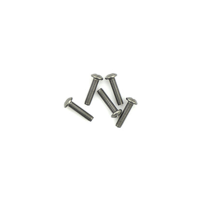 M3 Button Screws - Titanium (5pk) 12mm