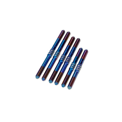 Fin 3.5mm Ti Turnbuckle Set - Cougar LD3 Blue