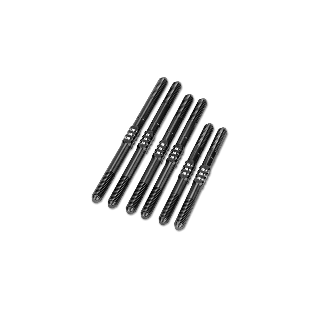 Fin 3.5mm Ti Turnbuckle Set - Cougar LD3 Black