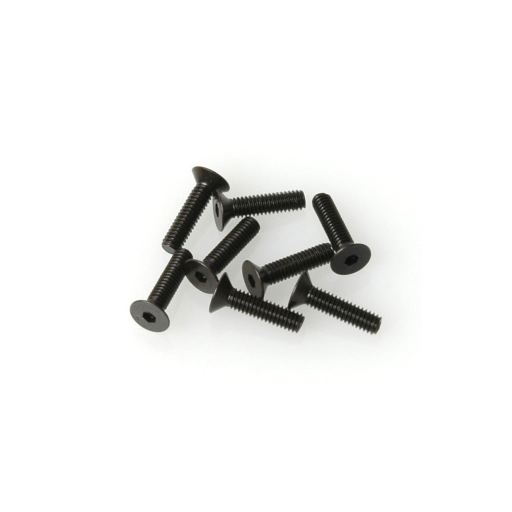 M2.5 Csk Screws - Carbon Steel (8pk) 10mm