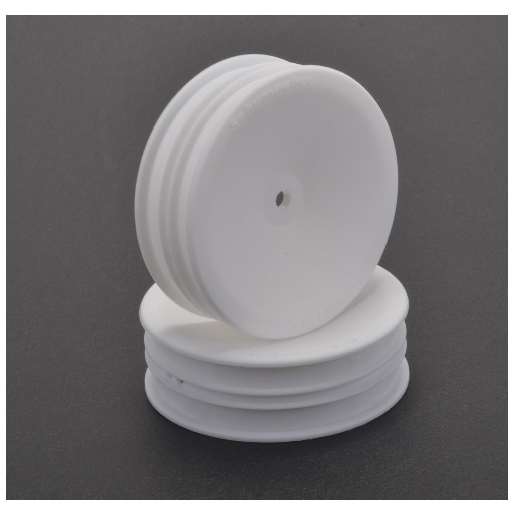 2wd Slim Front Wheel White / 1 pair