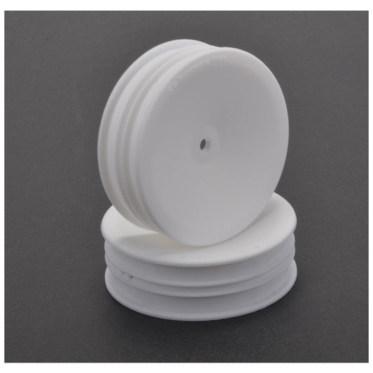 2wd Slim Front Wheel White / 1 pair