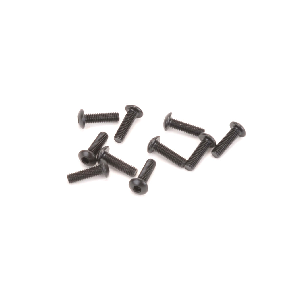 M3 Button Screws - Carbon Steel (10pk) 10mm