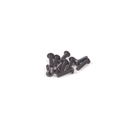 M3 Button Screws - Carbon Steel (10pk) 12mm