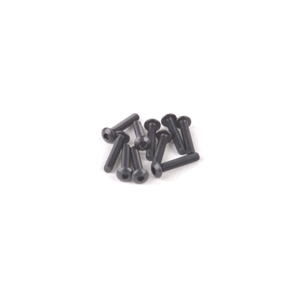 M3 Button Screws - Carbon Steel (10pk) 16mm