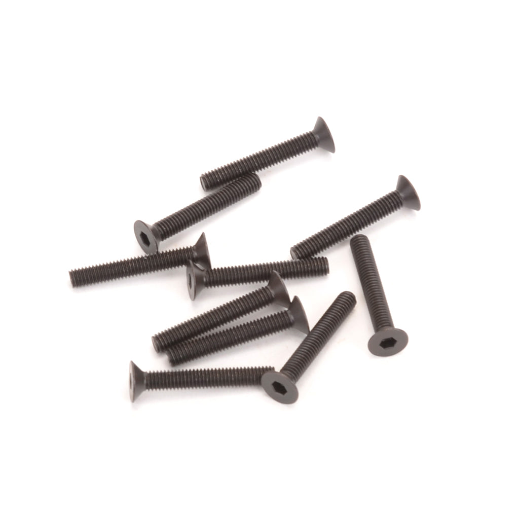 M3 Csk Screws- Carbon Steel (10pk) 20mm
