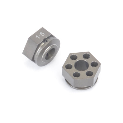 Alloy Wheel Hex (pr) +1.5mm