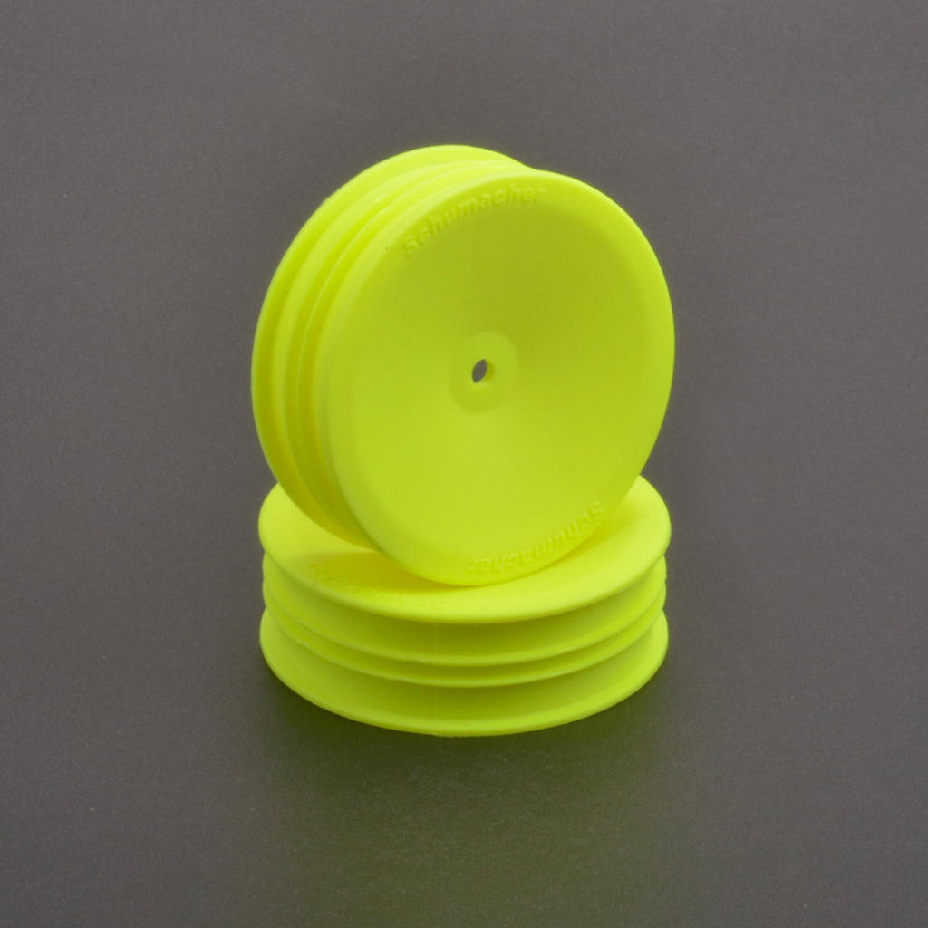 2wd Slim Front Wheel Yellow / 1 pair