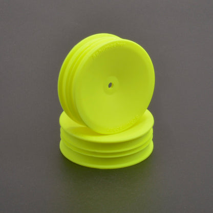 2wd Slim Front Wheel Yellow / 1 pair