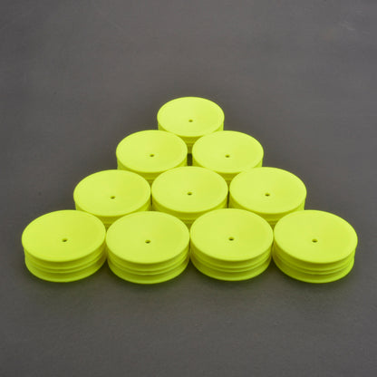 2wd Slim Front Wheel Yellow / 5 pairs