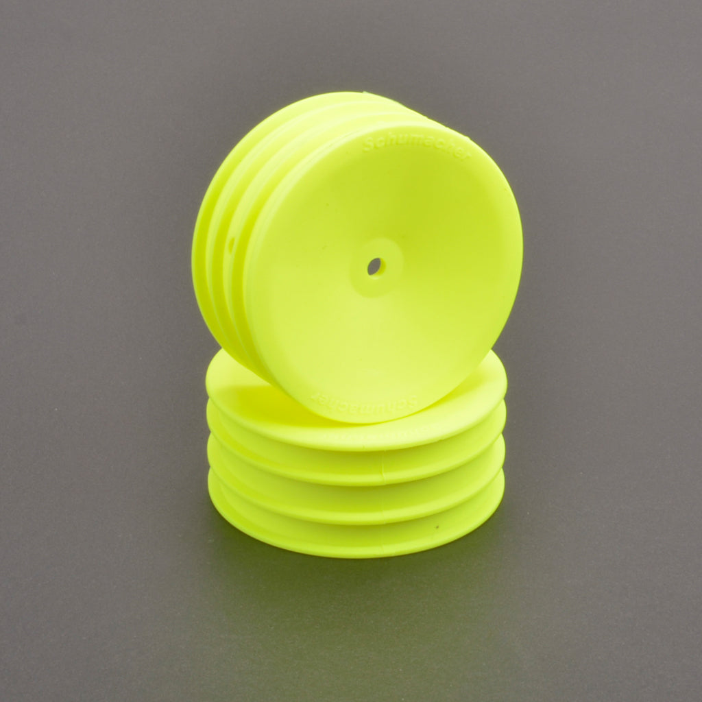 2wd Med Front Wheel Yellow / 1 pair