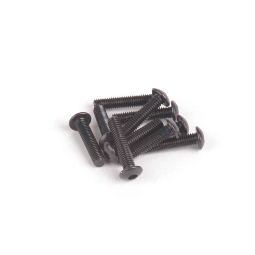 M3 Button Screws - Carbon Steel (10pk) 14mm