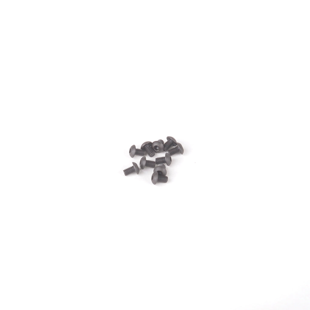 M2.5 Button Screws - Carbon Steel (10pk) 4mm