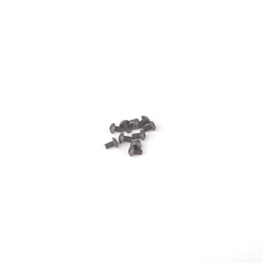 M2.5 Button Screws - Carbon Steel (10pk) 4mm