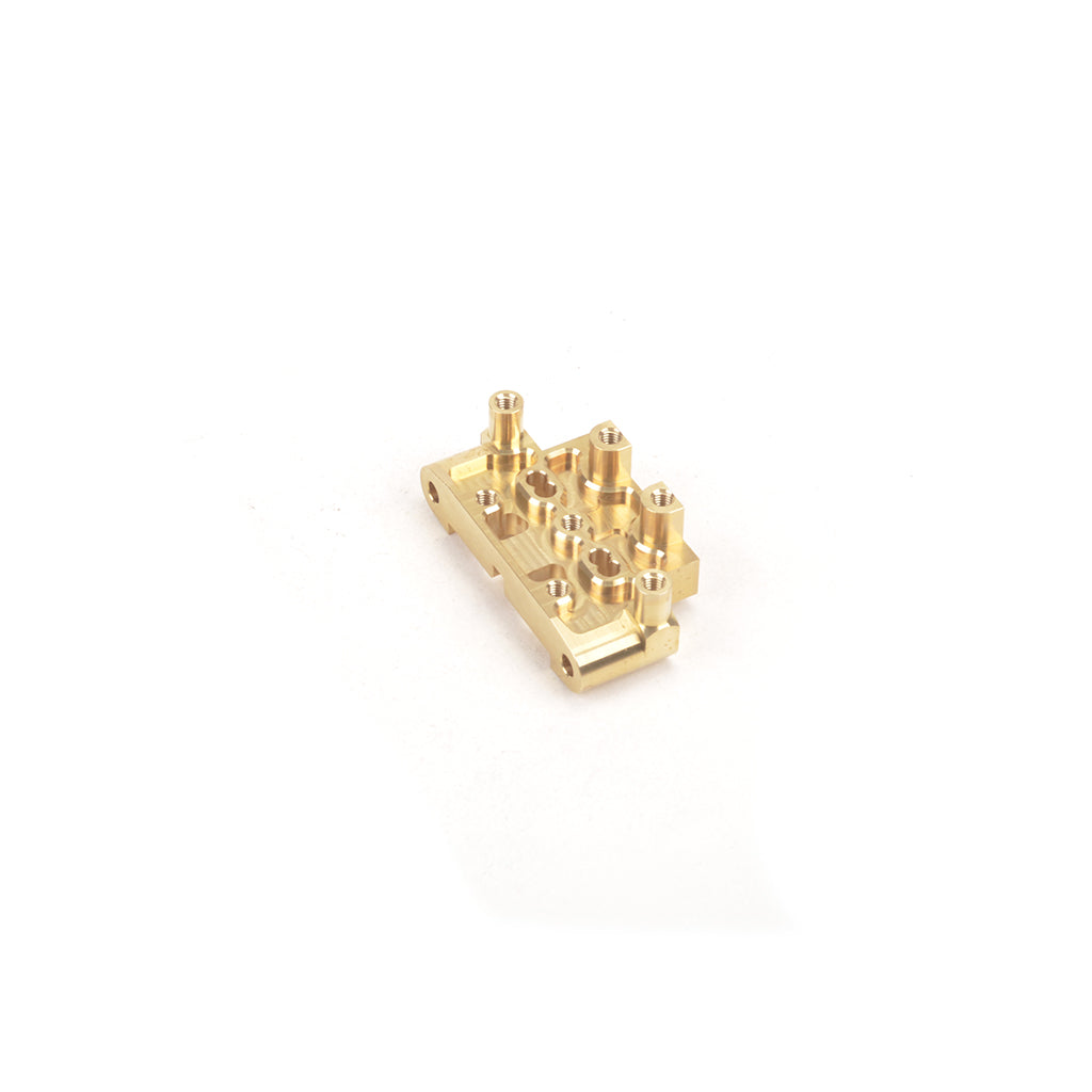 Front Pivot Block V2 Brass