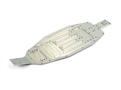 Xb2 Alu Chassis - Wide Rear 2.5mm Mid-Size