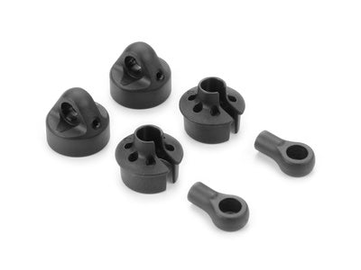 Big Bore Shock Cap, Spring Seat & Ball Joint Set