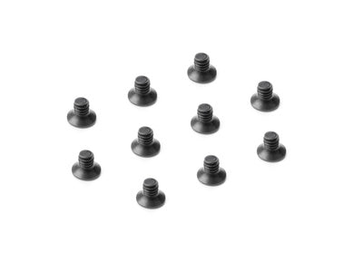 M2 Csk Screws - Carbon Steel (10pcs) Carbon Steel / 3mm